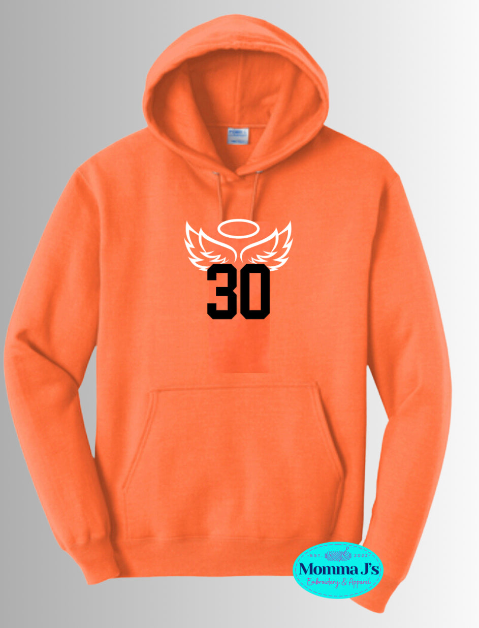 30 Wings - Orange, Front Only