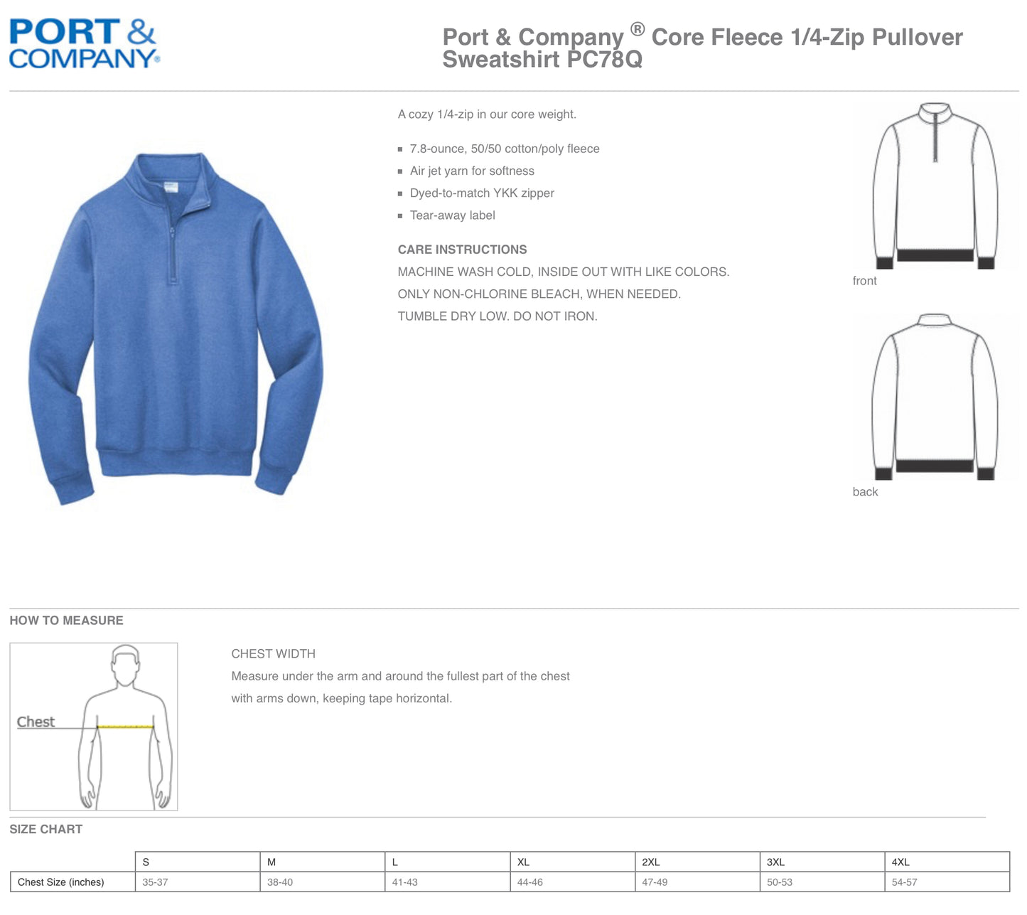Quarter Zip - HYWC