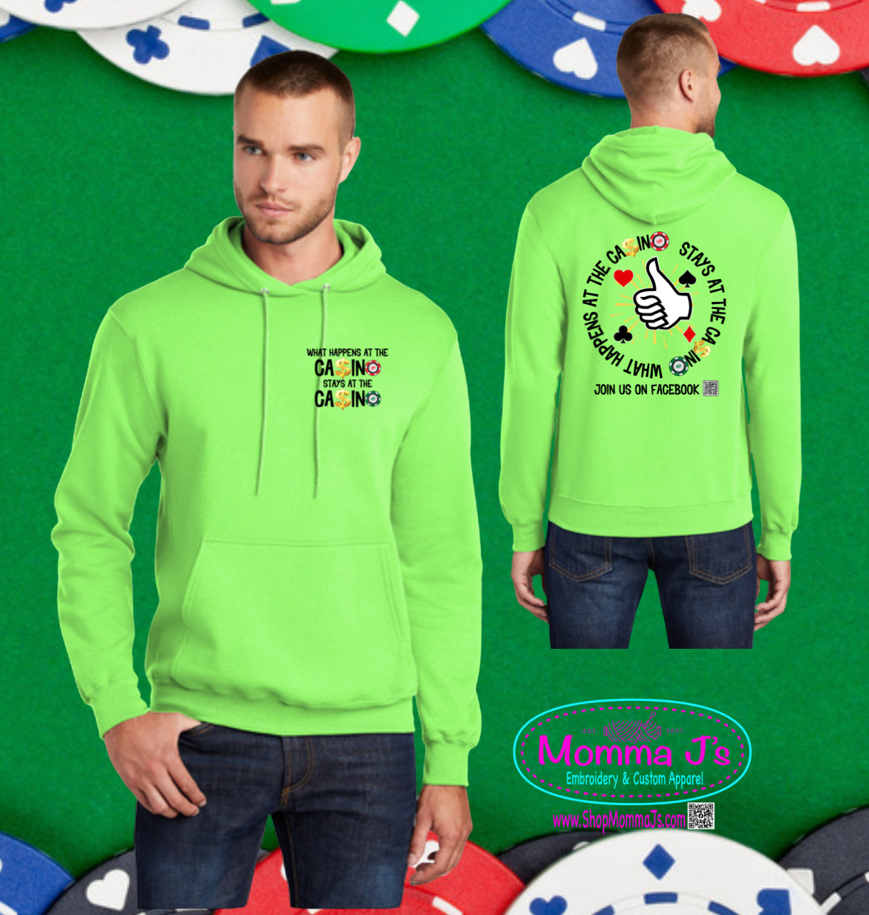 Neon and Hi-Vis Colors - Casino