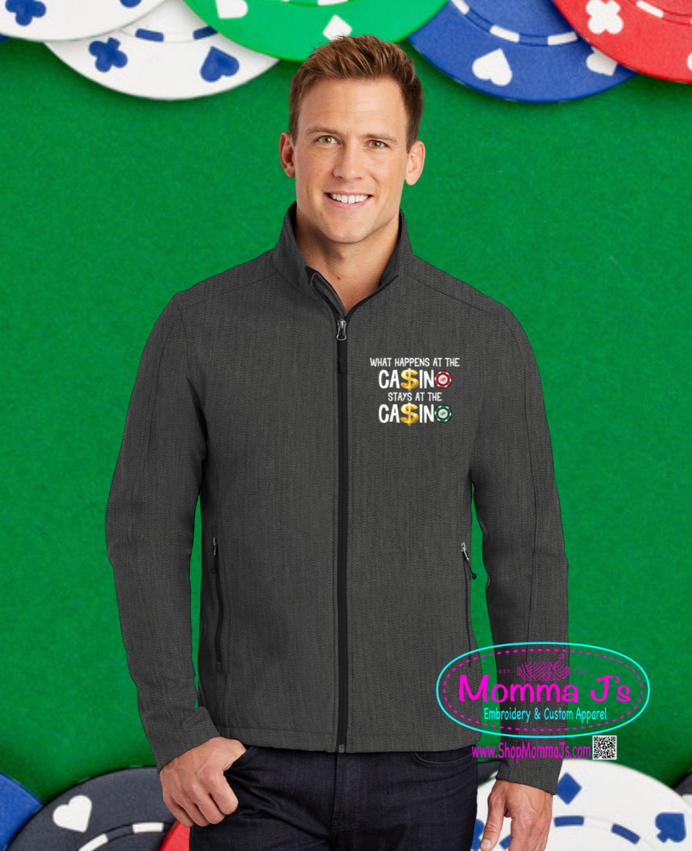 Soft Shell Jacket - UNISEX CUT , Casino