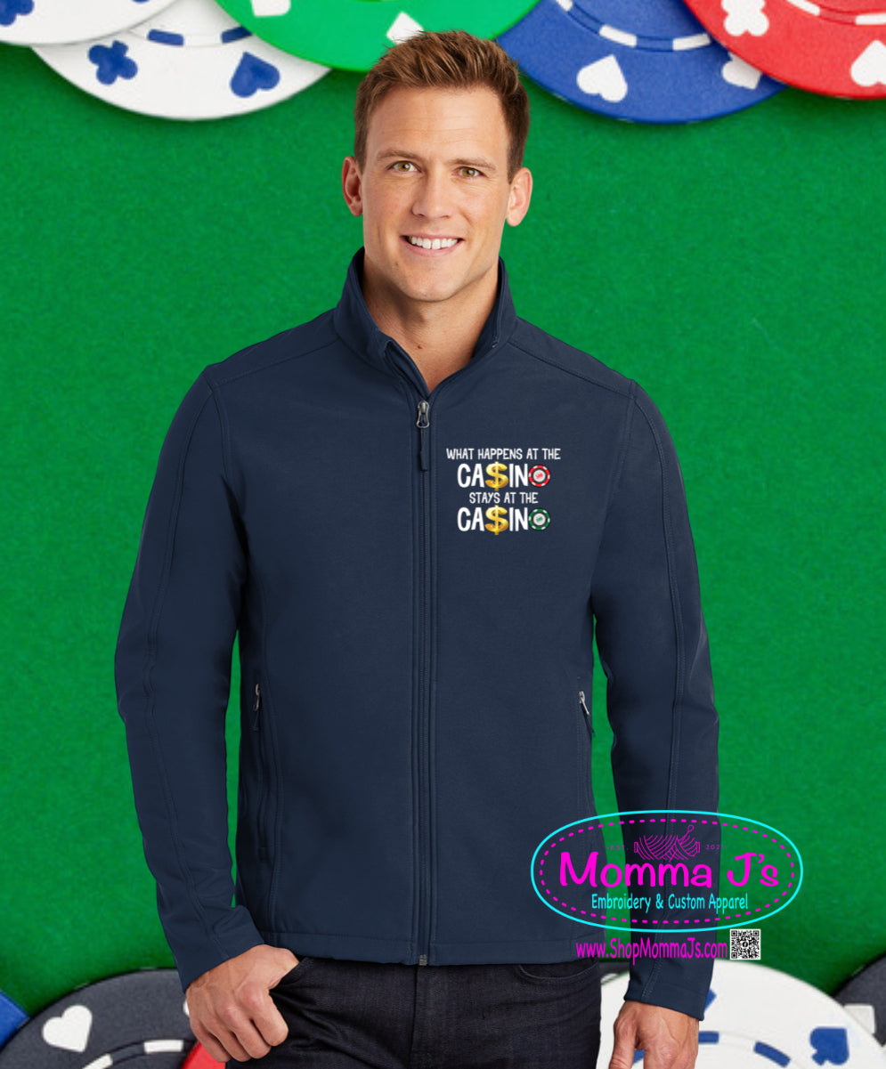 Soft Shell Jacket - UNISEX CUT , Casino