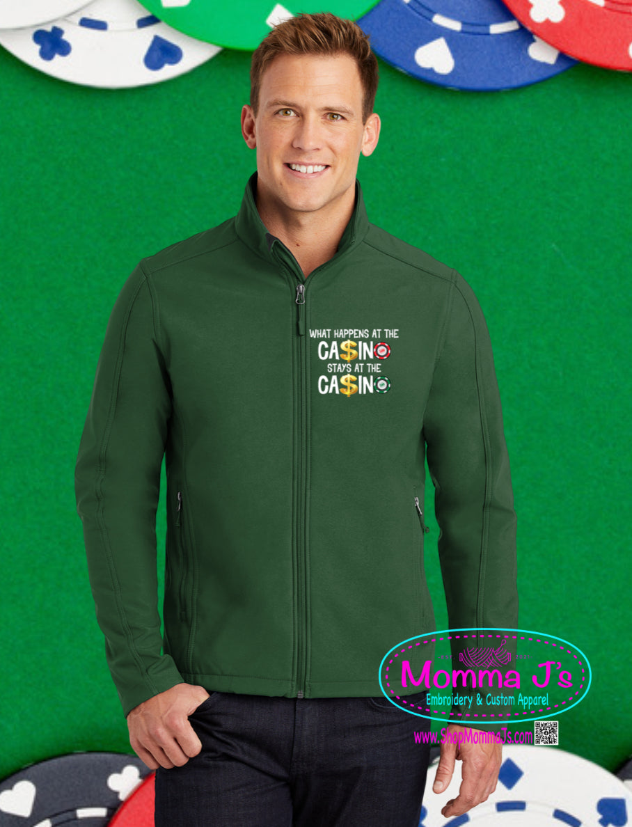 Soft Shell Jacket - UNISEX CUT , Casino
