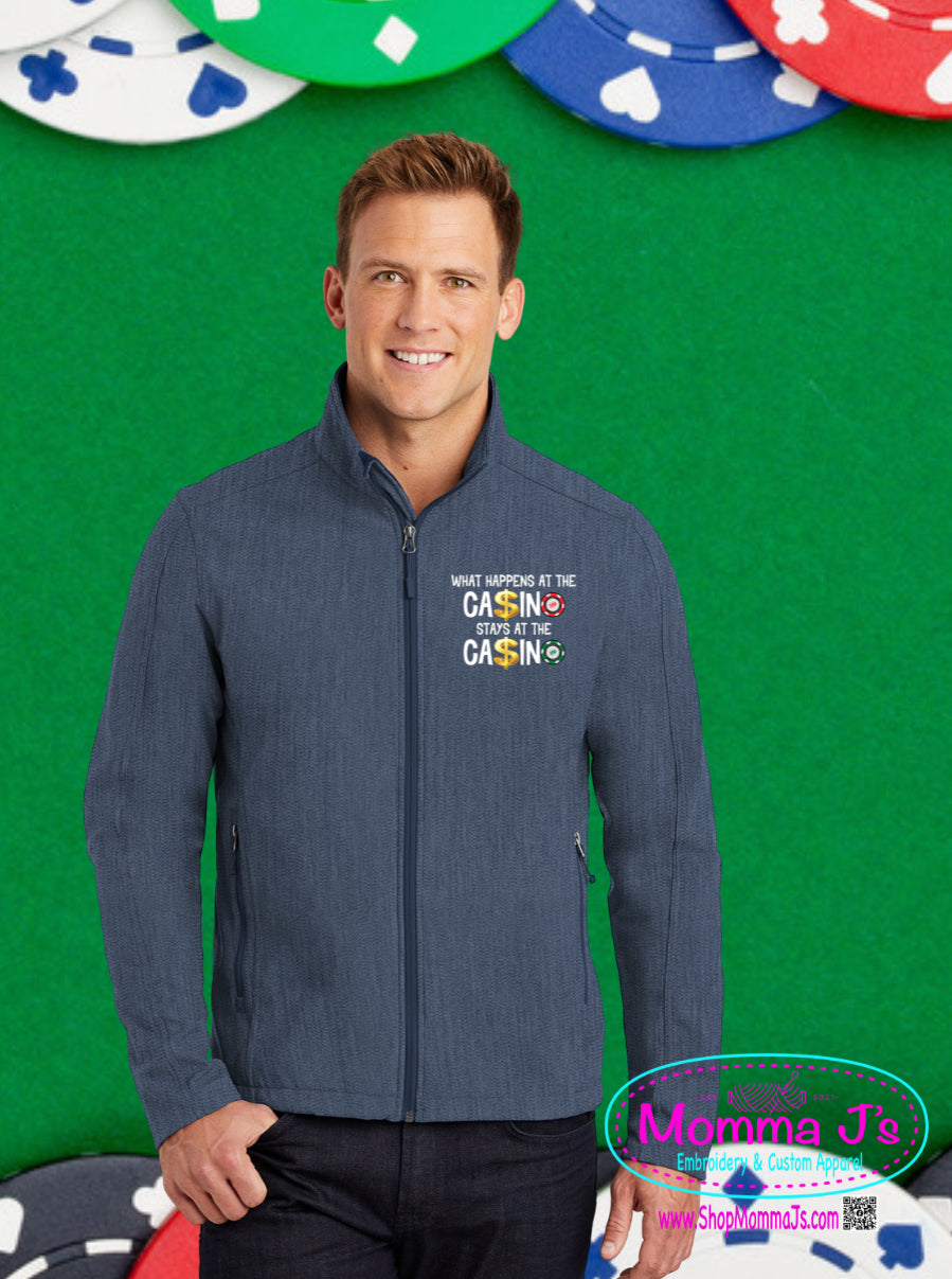 Soft Shell Jacket - UNISEX CUT , Casino