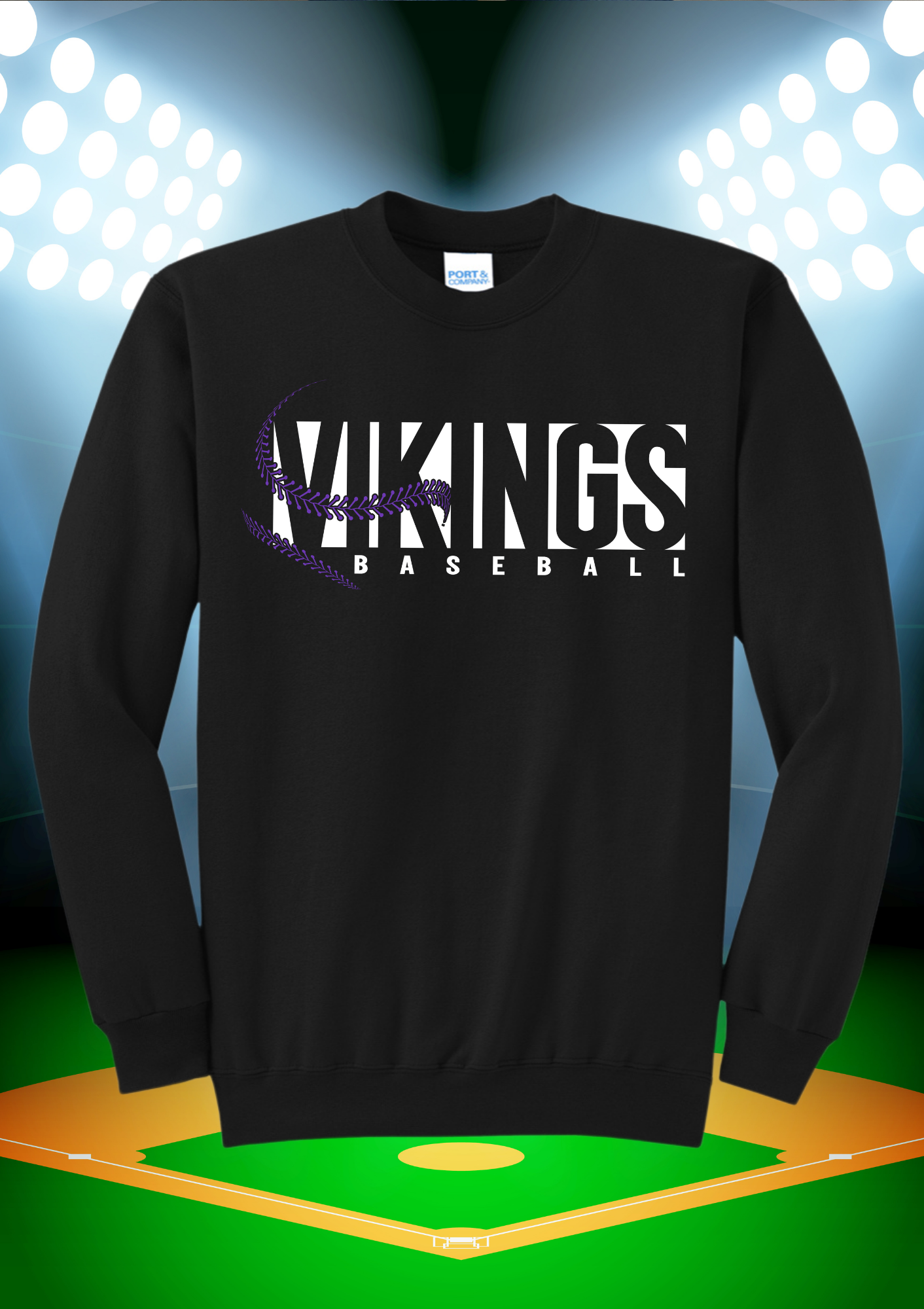 Laces Design - Black Apparel