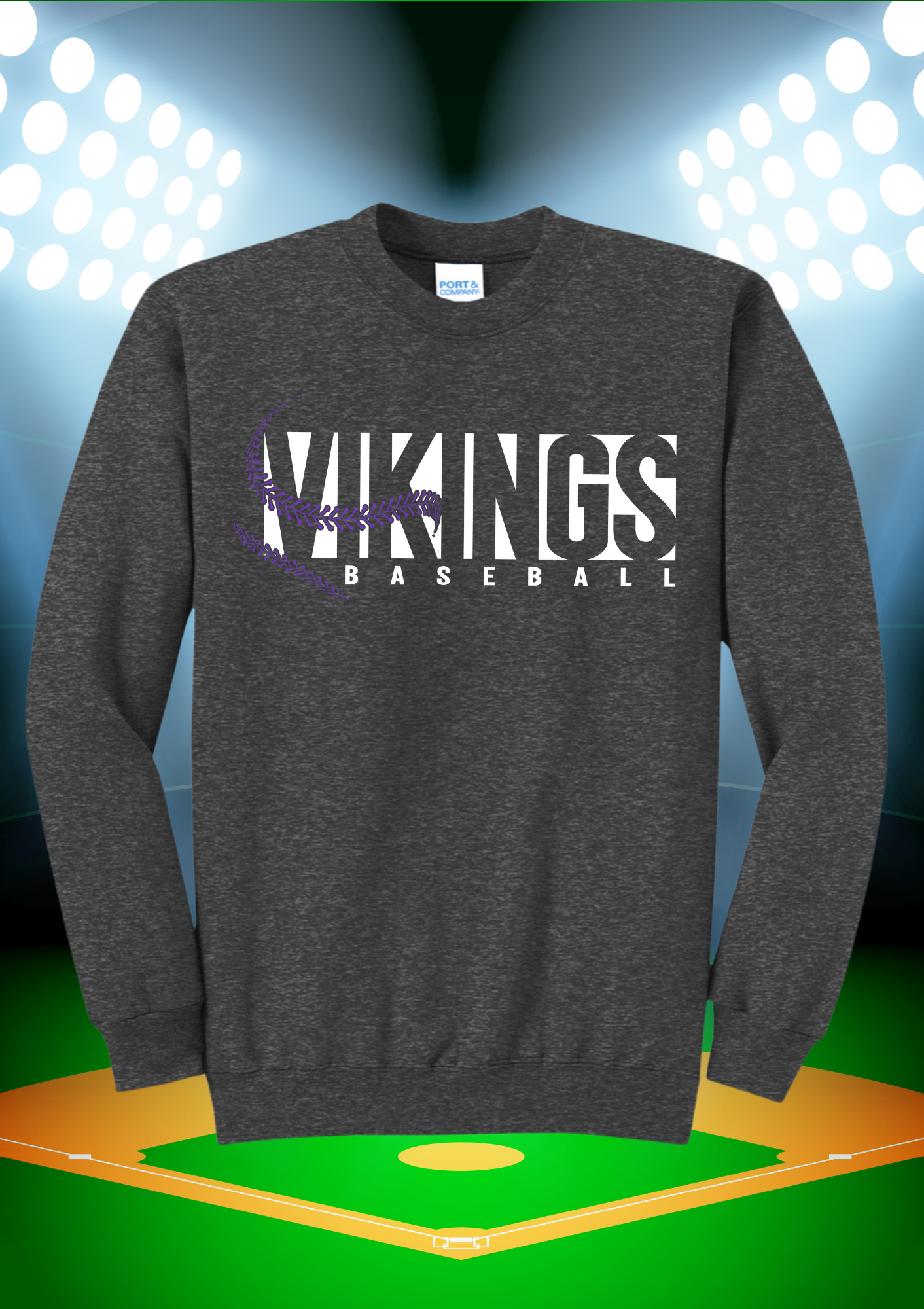 Laces Design - Charcoal Apparel