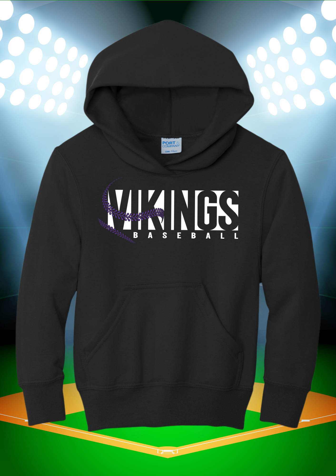 Laces Design - Black Apparel