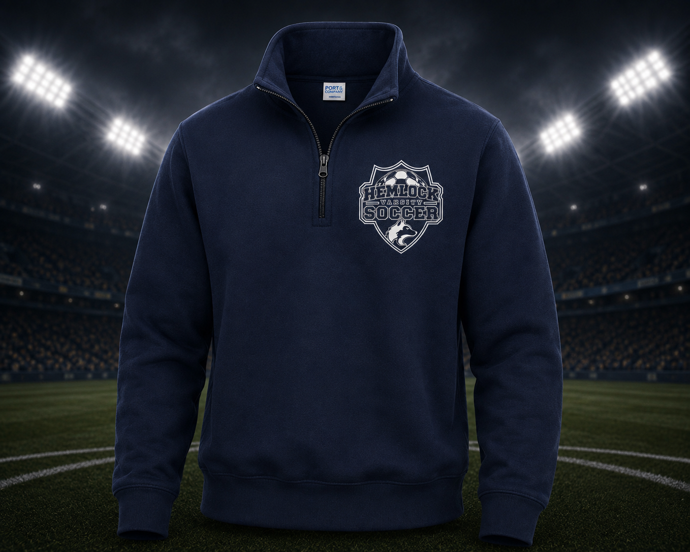 1/4 Zip Sweatshirt - HVS