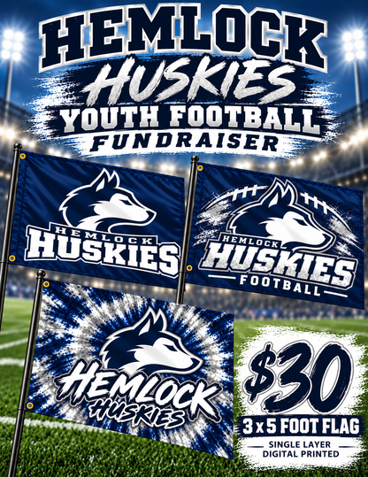 Huskies Flag - HHYF Fundraiser