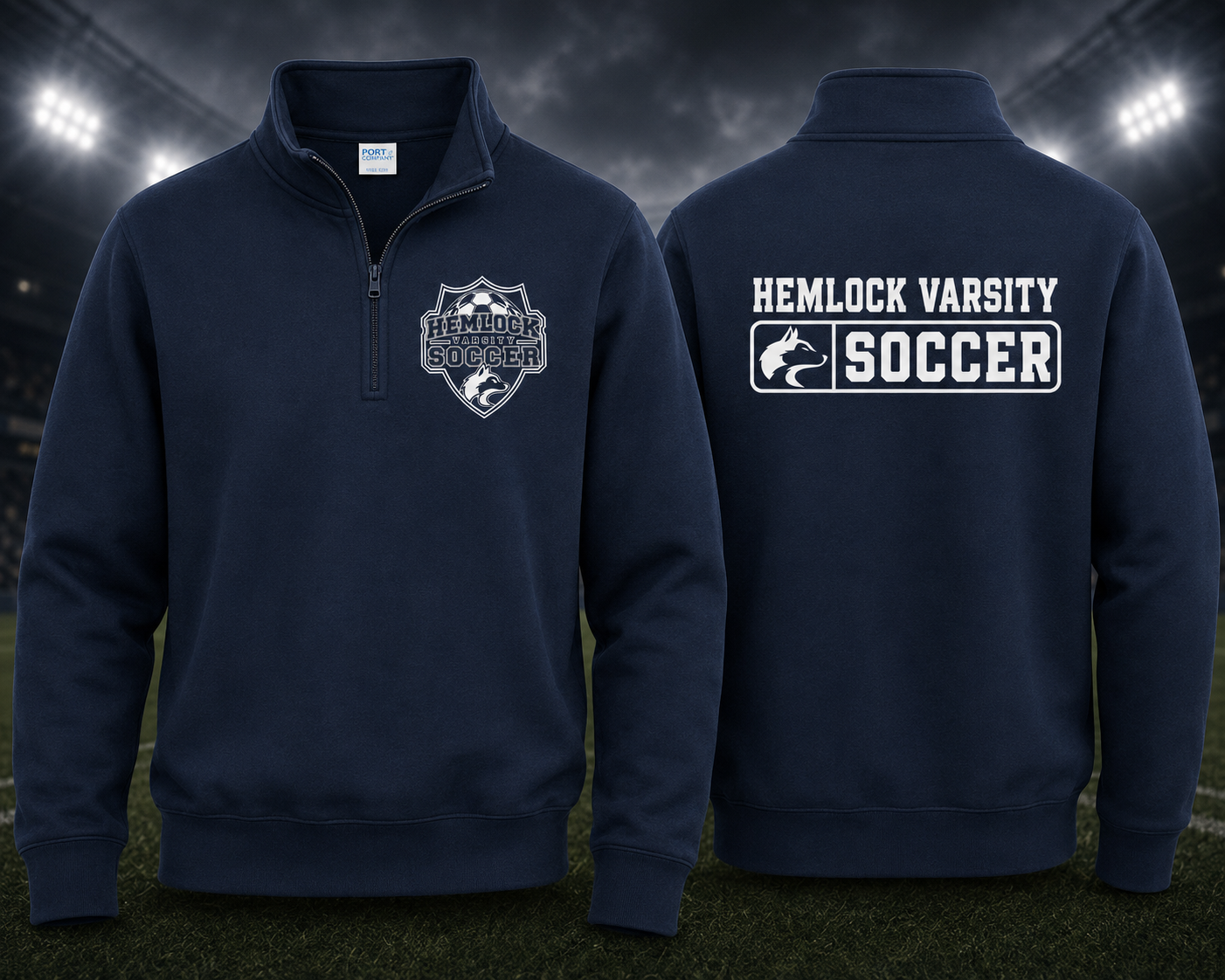 1/4 Zip Sweatshirt - HVS