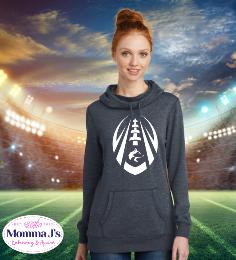 Cowl Hoodie - Ladies Cut