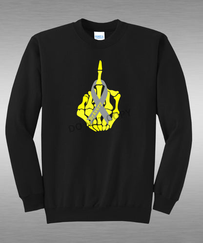Skull Hand - Crew Neck Sweatshirt