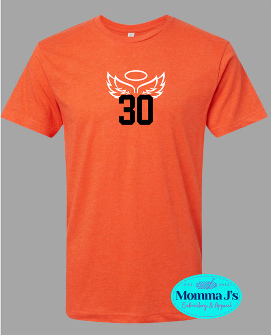 30 Wings - Orange, Front Only