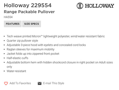 Pullover Jacket