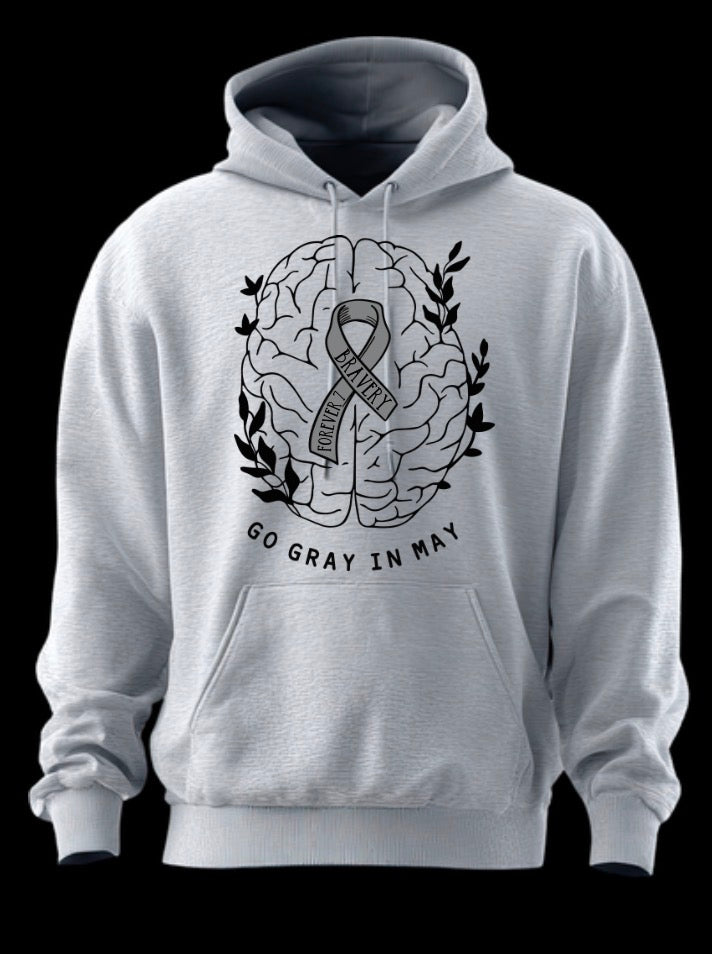 Go Gray  - Hoodie