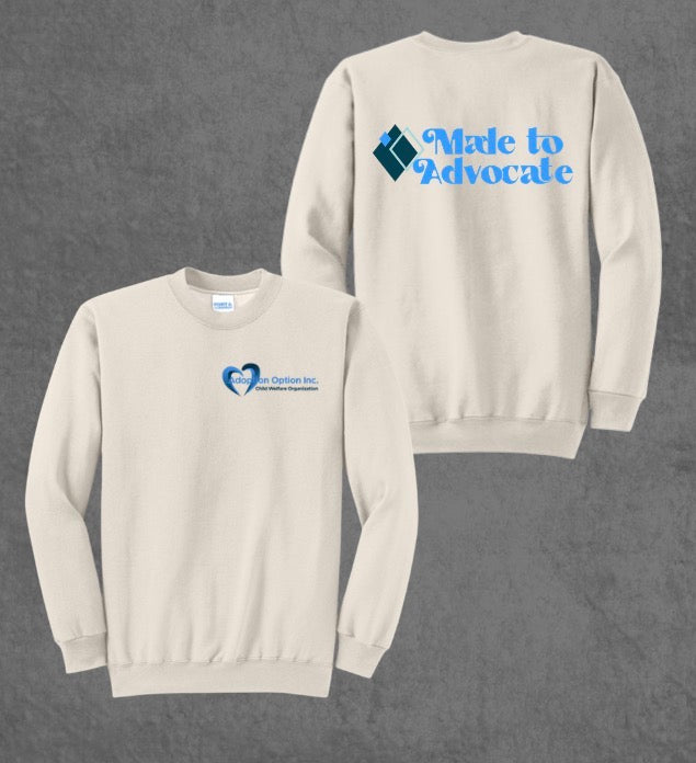 Design #4 - Advocate w/Adoption Logo on Natural
