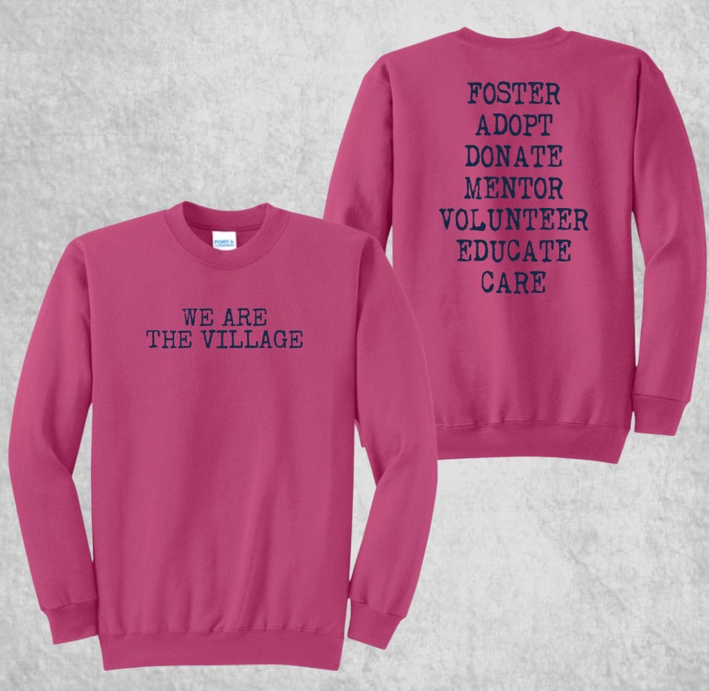 Design #5 - Words on Pink