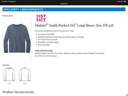 Long Sleeve Logo Tee