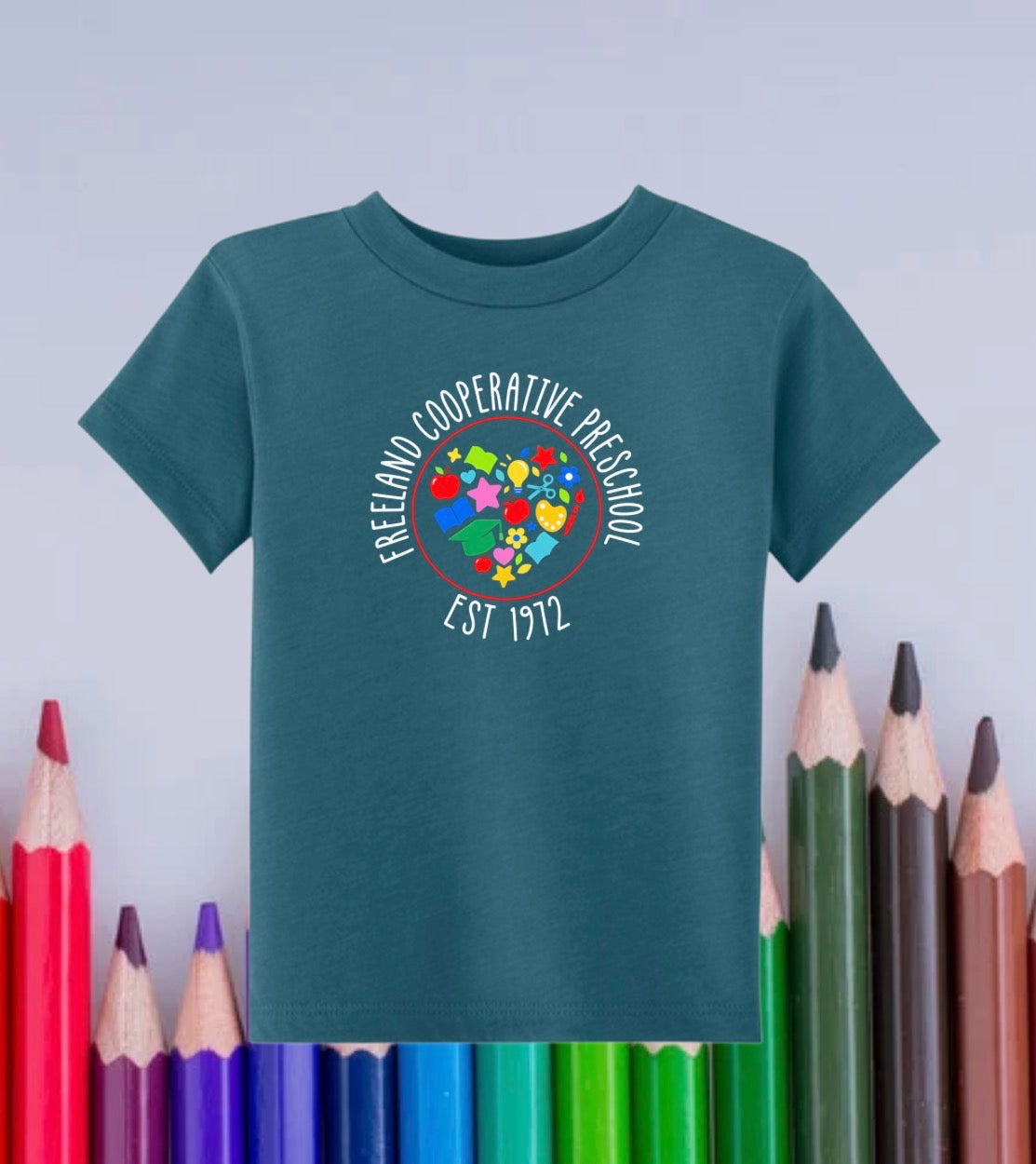 Short Sleeve Tee - Deep Heather Teal