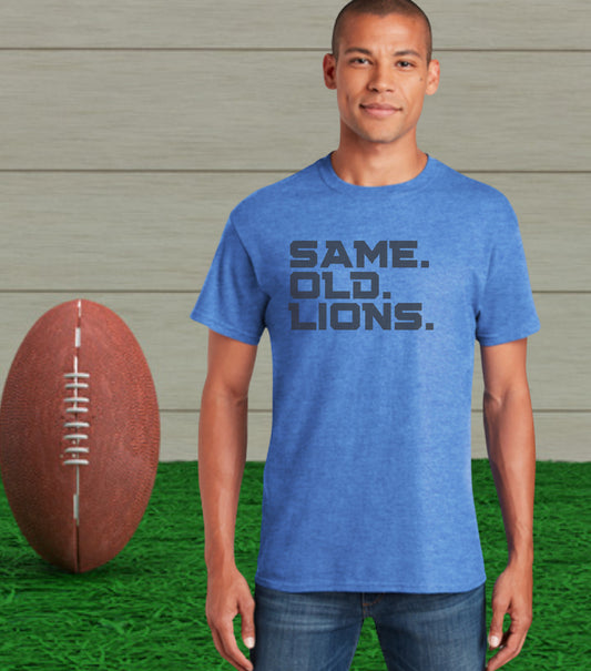 Same. Old. Lions.