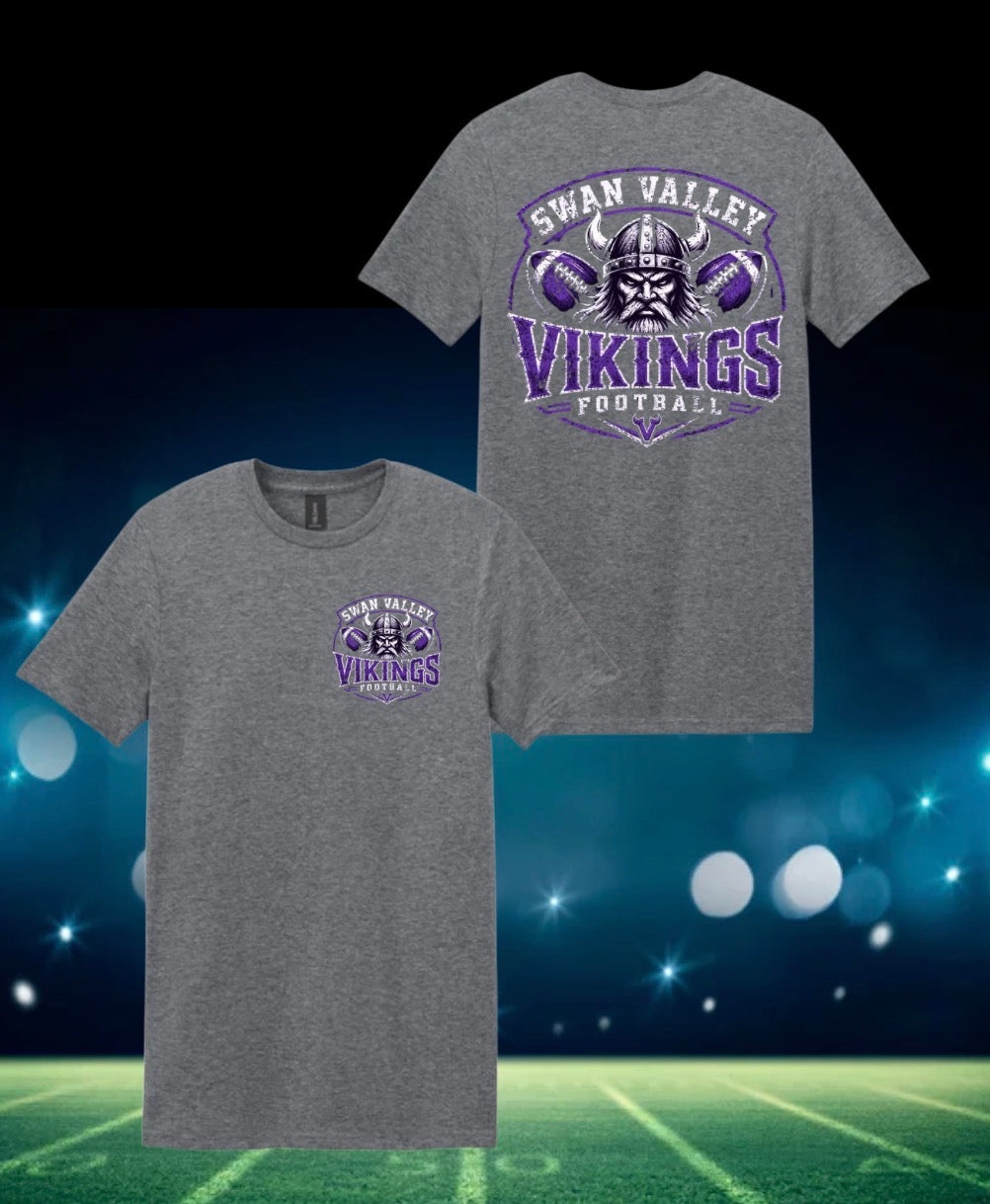 Design #1 Front and Back - Vikings