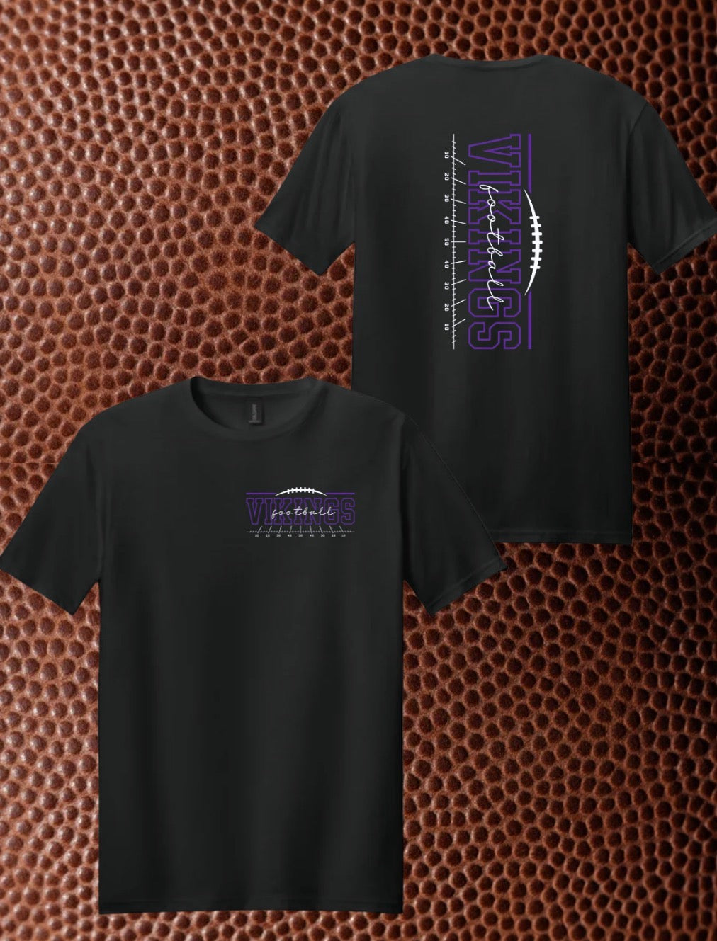 Design #5 Front and Back - Vikings