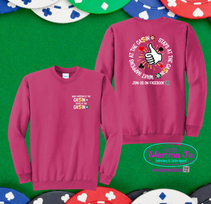 Crew Neck Sweatshirt - Casino