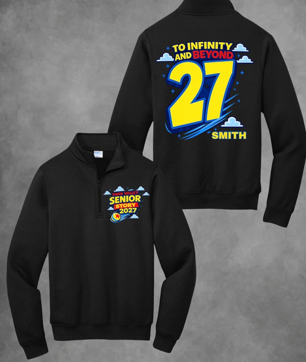 1/4 Zip Sweatshirt