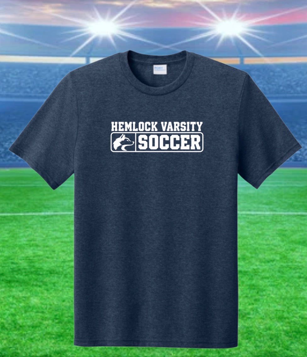 Heathered Navy Apparel