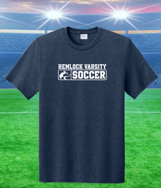 Heathered Navy Apparel