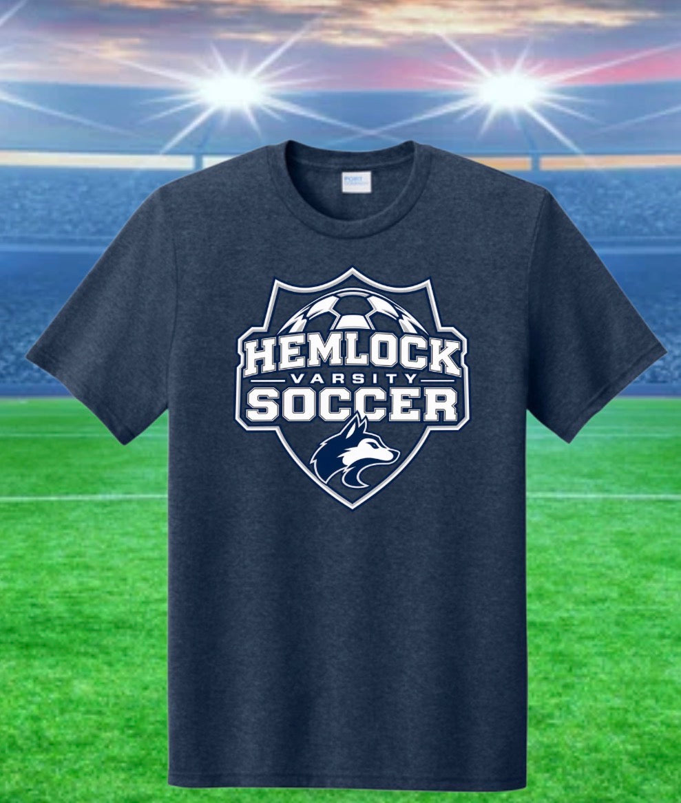 Heathered Navy Apparel