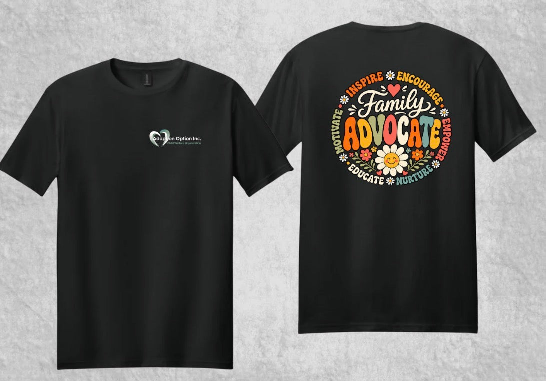 Design #7 - Family Advocate on Black