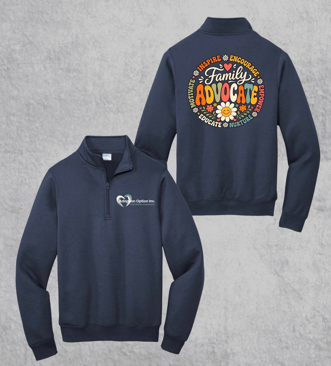 1/4 Zip - Advocate