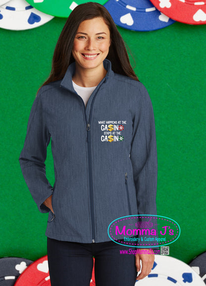 Soft Shell Jacket - LADIES CUT , Casino