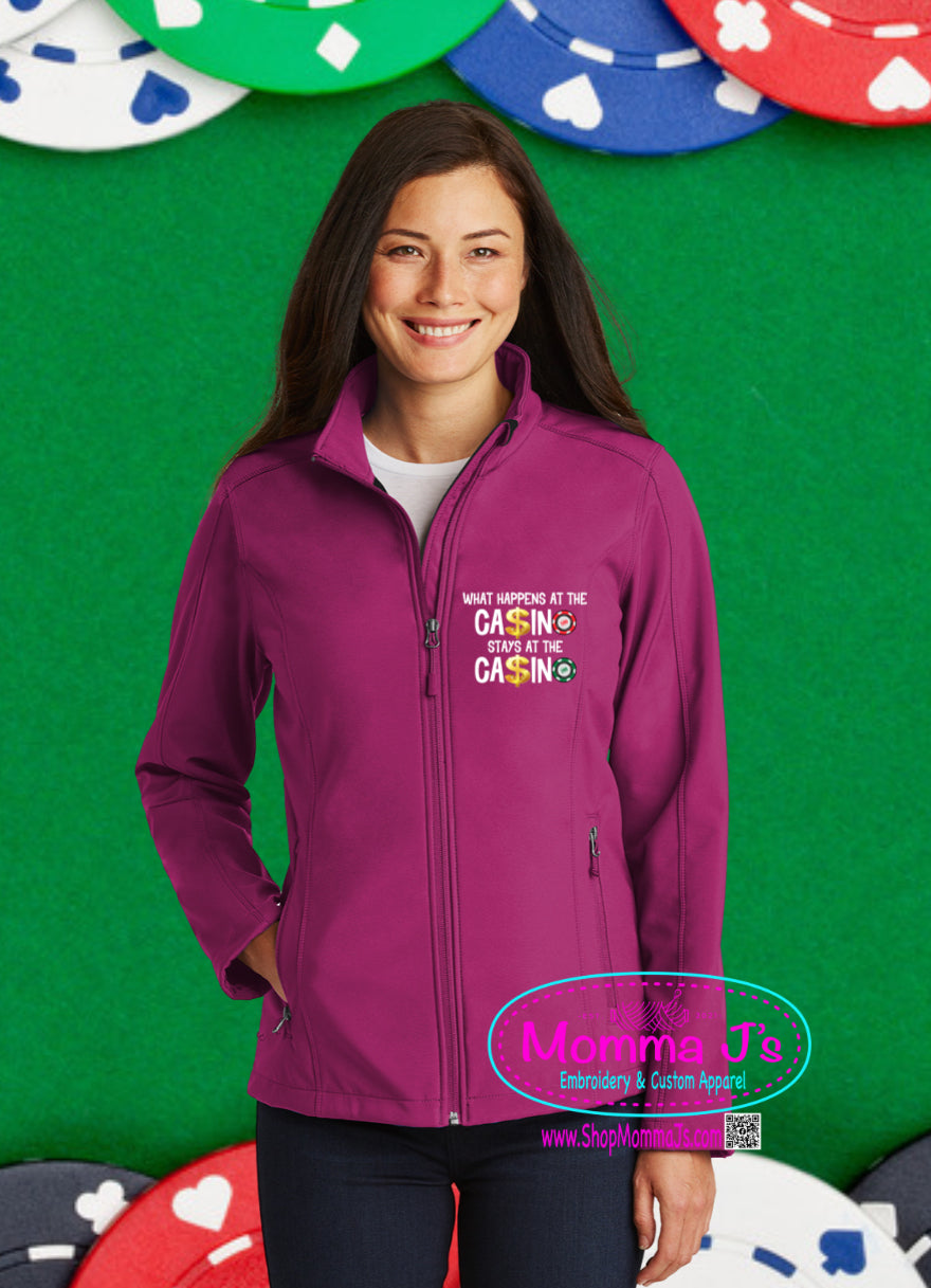 Soft Shell Jacket - LADIES CUT , Casino