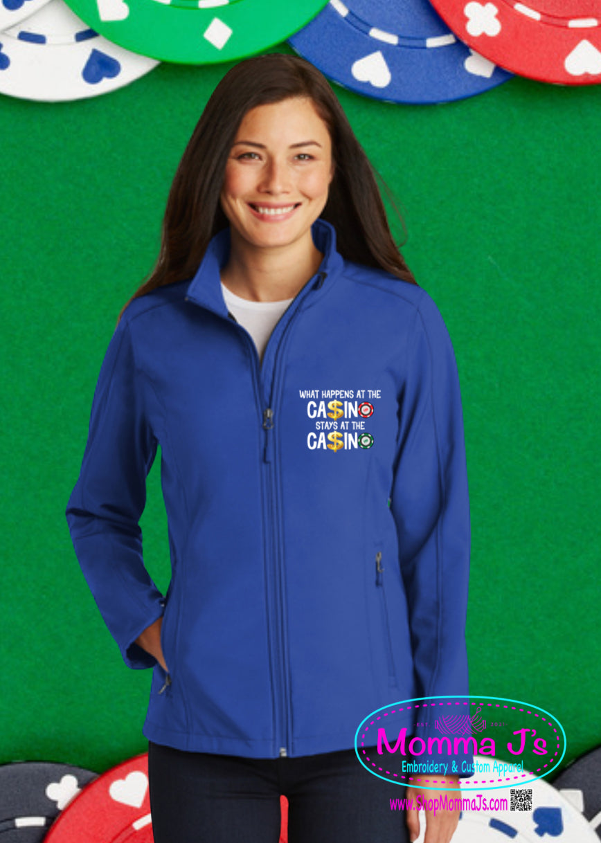 Soft Shell Jacket - LADIES CUT , Casino