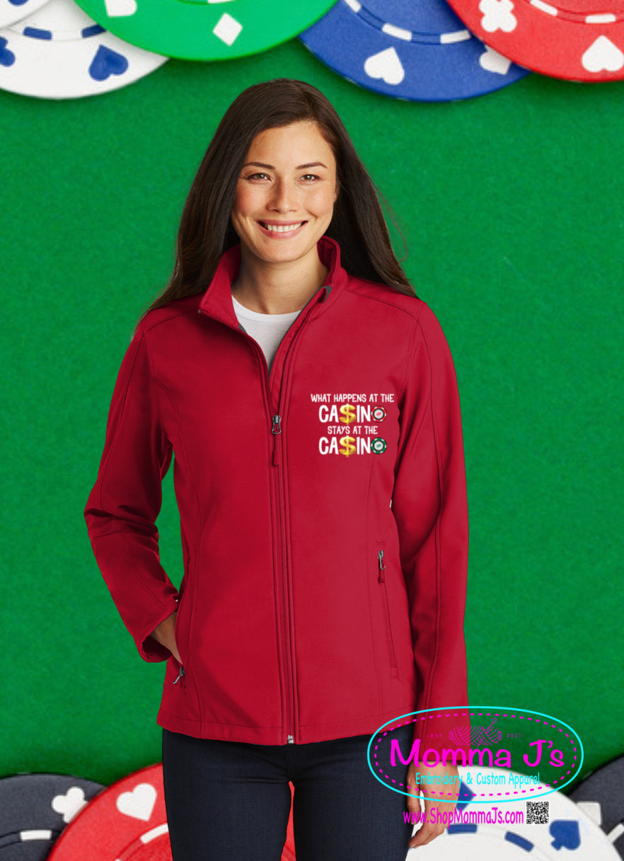 Soft Shell Jacket - LADIES CUT , Casino