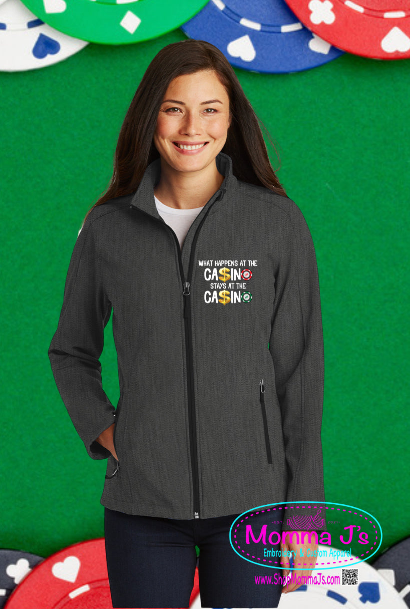 Soft Shell Jacket - LADIES CUT , Casino