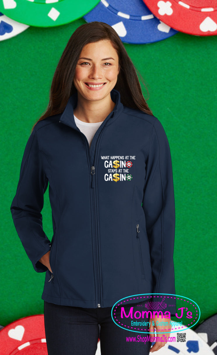 Soft Shell Jacket - LADIES CUT , Casino