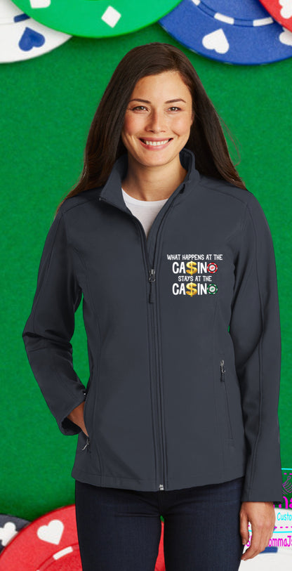 Soft Shell Jacket - LADIES CUT , Casino