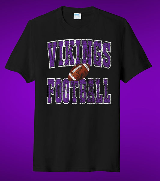 Viking Football Grunge