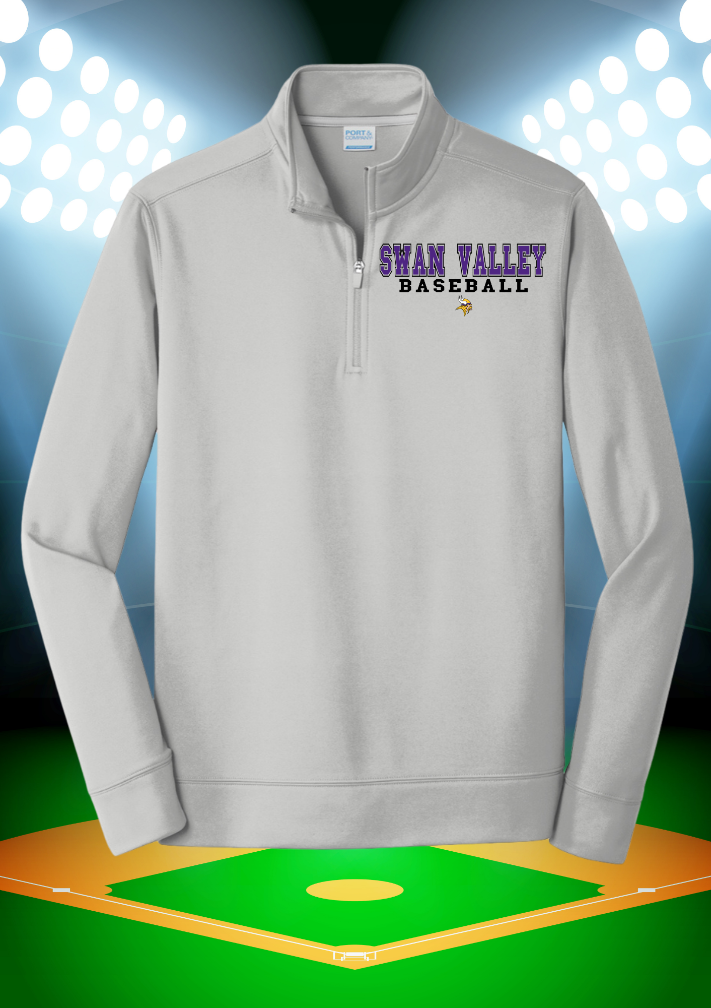 1/4 Zip - SV Baseball