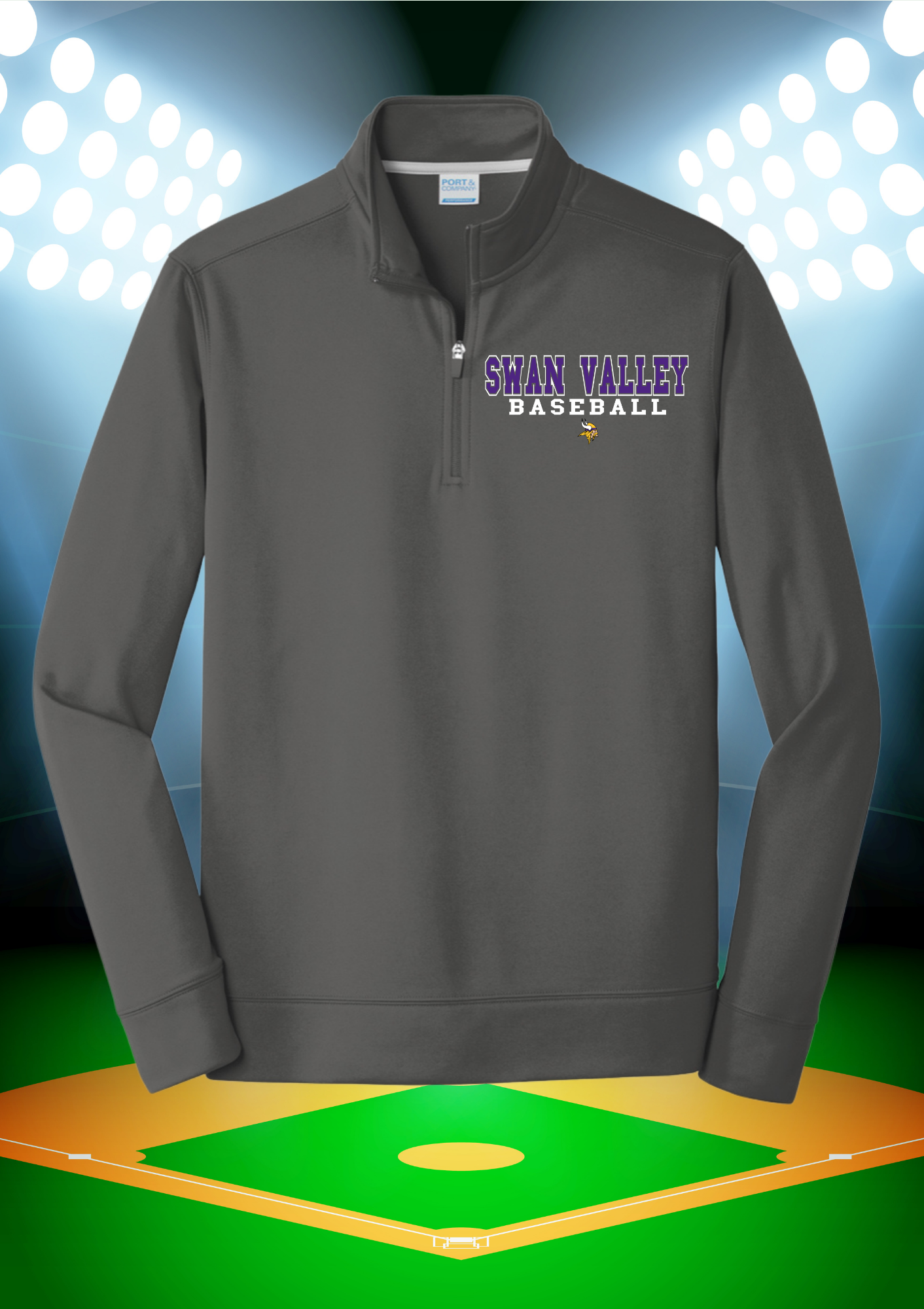 1/4 Zip - SV Baseball