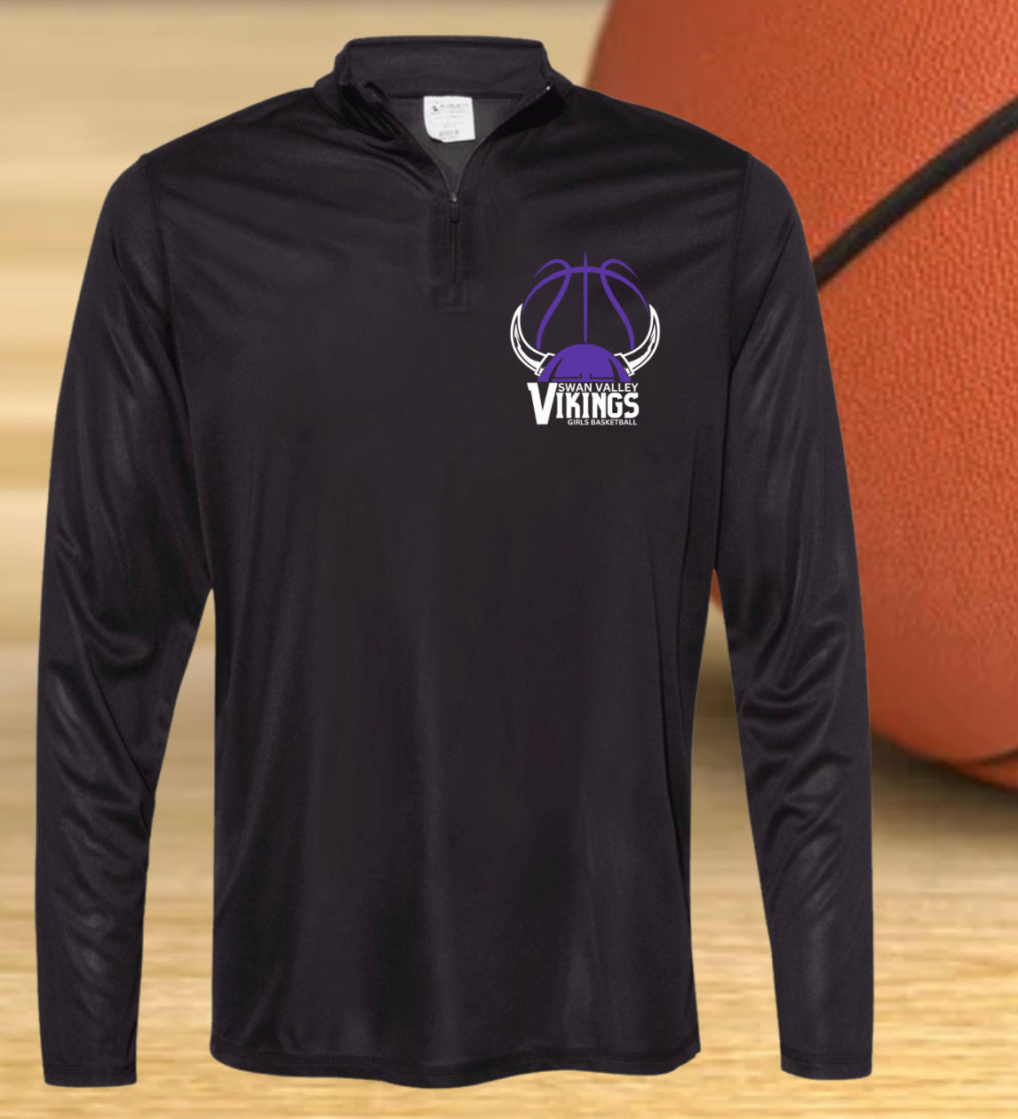 1/4 Zip Drifit Pull Over - SV Girls Bball